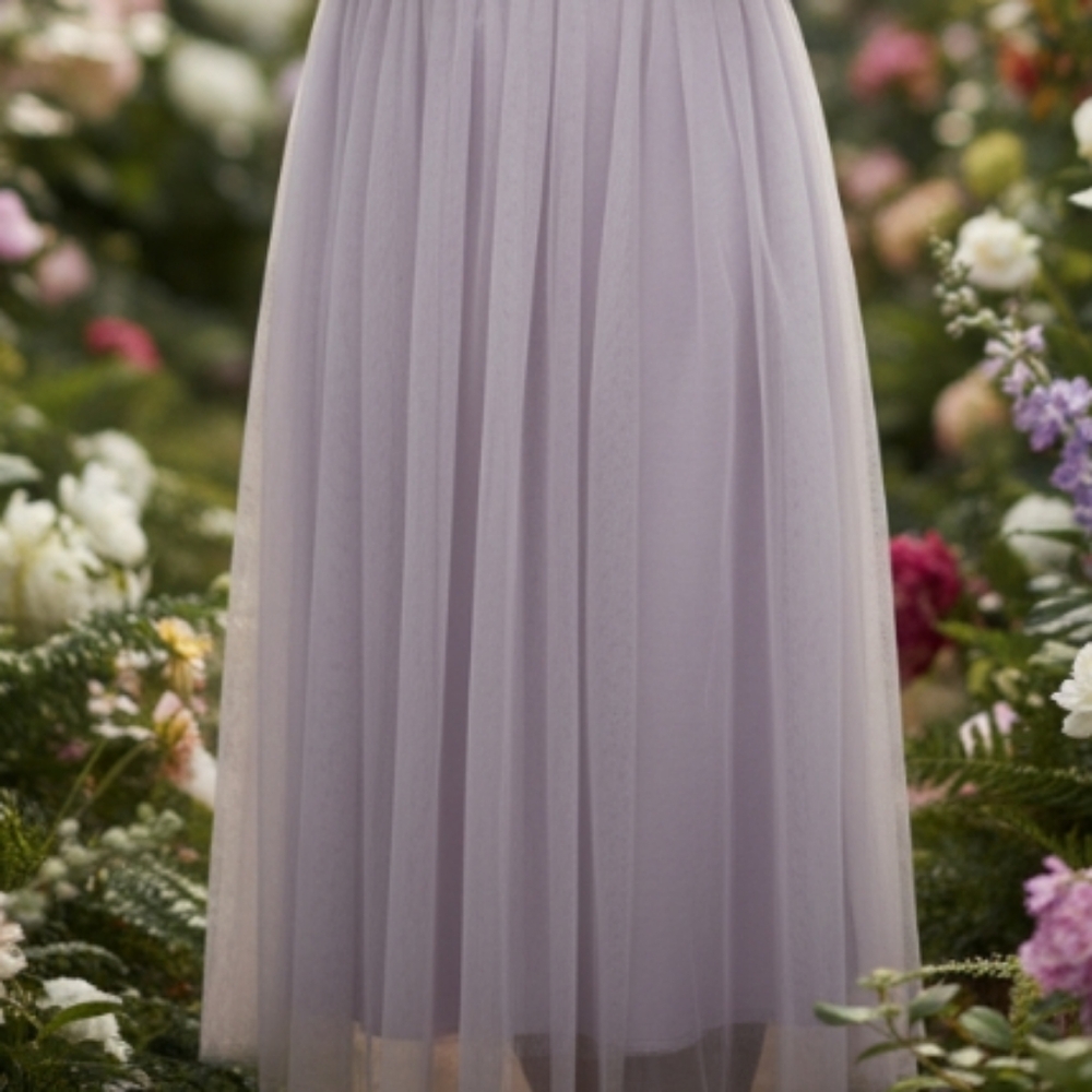 JessaKae Lavender Embellished Tulle Dress - Picture 14 of 16